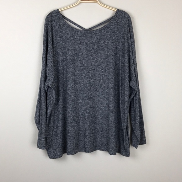 Beyond Yoga Tops - Beyond Yoga Weekend Traveler Gray Soft Top 2X Beyond Yoga Tops - Beyond Yoga Weekend Traveler Gray Soft Top 2X